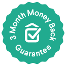 3 Months Money Back Guarantee